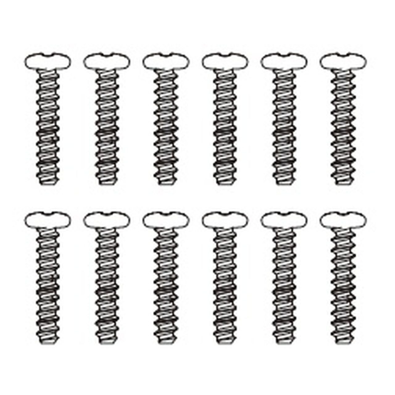 MJX Countersunk head machine screw (12PCS)